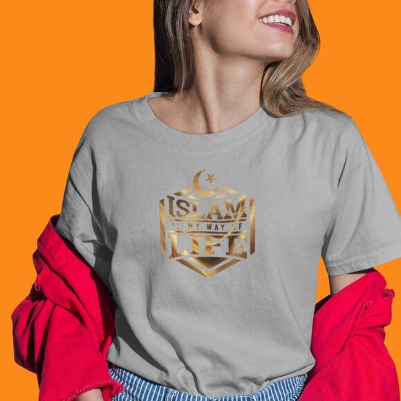 Islam is My Way of Life T-Shirt | Islam Statement Shirt Ramadan Kareem Shirt - Picture 6 of 10